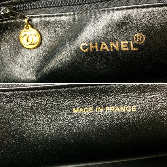 Authentic CHANEL Matelasse tote bag black caviar leather - Picture 15 of 16